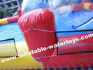0.6mm Plato PVC Tarpaulin Red and Blue Inflatable Swimming Water Pool for amusement park