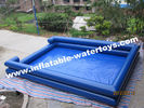 PVC tarpaulin two layer sky blue inflatable pool for water walking ball and paddler boat