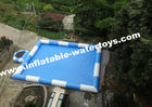 Inflatable Water Pool with platform for water walking ball