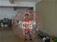 TPU / PVC Material Inflatable Bumper Ball , Face Out Inflatable Bubble Soccer Ball supplier