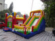 Durable Large Inflatable Combo Bouncers / Bouncy Playhouse With Digital Printing supplier