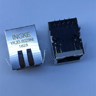 INGKE YKJD-8029NL Direct Substitute JXR0-0011NL Through Hole Tab Down 100 Base-TX Magnetic RJ45 Connectors