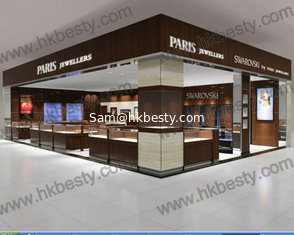 New Luxury 3d Rendering Jewellery Shops Interior Showcase Design