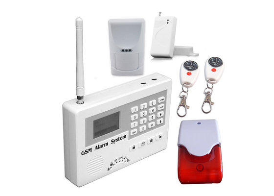 China GSM Home Alarm System With Two-way Voice Communication, SOS Zone supplier