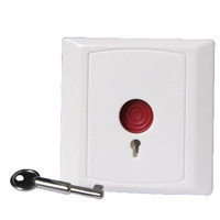 China Abs Housing Wired Panic Button ,  Emergency Call Button With Phosphor Copper supplier
