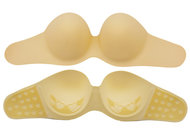 F8004 Self adhesive push up strapless one piece Invisible Bra