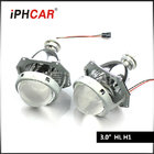 OEM ODM Auto parts Universal 3.0 inch hid xenon projectcor fit with light guide angel eyes for toyato H1 H4 H7