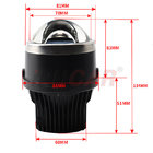 iPHCAR 3 in 1 High Beam Center Super Bright M512 Laser LED Bi Fog Lamp With LED Auxiliary Light Function