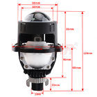 WST 2inch Bi LED Projector Lens with Shrouds 6000K Hi/Lo Beam Universal Projector Headlamp