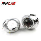 iPHCAR HID Bi-Xenon Projector Lens New 3.0 Inch Shrouds Hid Projector Lens Shroud With Led Angel Eyes Headlight For