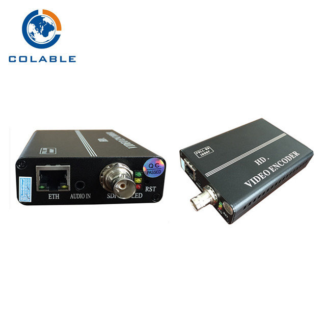 Digtal HD SDI H 264 IPTV Encoder SDI To RTMP Encoder For Camera Drone COL8101S supplier