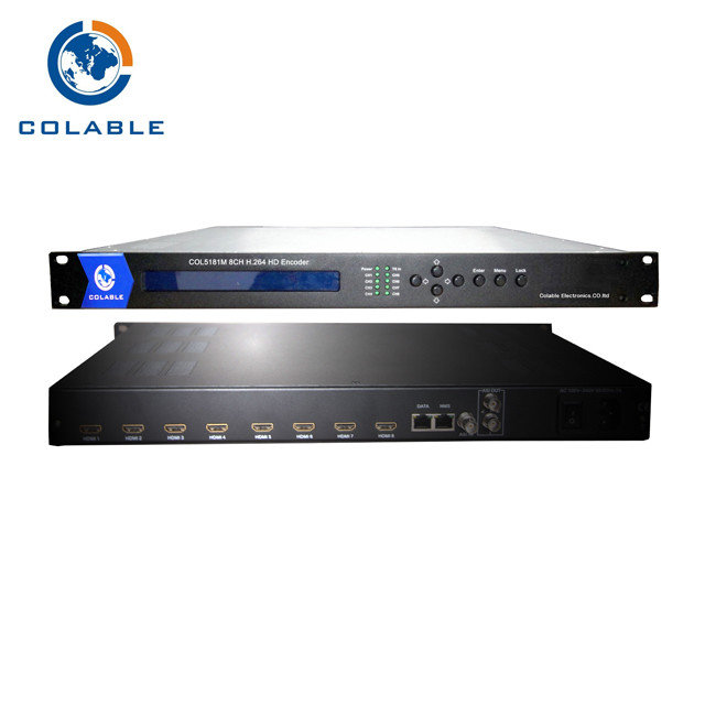 Carrier Grade DTT Satellite Cable TV Digital Encoder HDMI To IP And ASI Converter COL5181M supplier