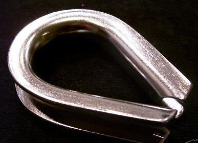 WIRE ROPE THIMBLE - STAINLESS STEEL