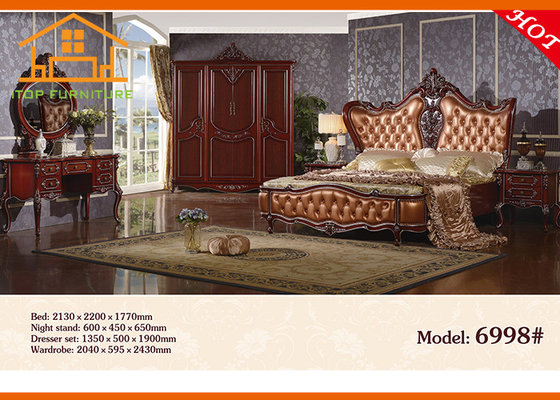 China luxury wooden bedroom furniture cheap bedroom furniture set royal luxury bedroom furniture for sale supplier