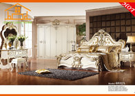 Luxury royal imperial White color hotel equipments Wonderfultop Latest design master dubai bedroom furniture sets