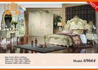 middle east Arabic style antique paint wooden luxury bedroom furniture set