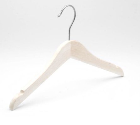 China Manufacture top quality wooden hanger with anti slip supplier