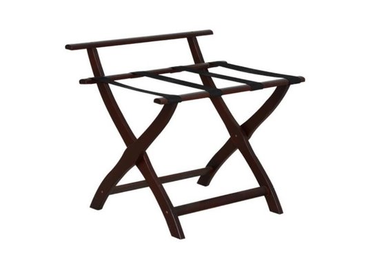 China Wholesale Foldable Wooden Hotel Luggage Rack supplier