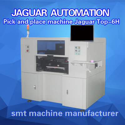 JAGUAR Pick and place machine with 6 heads Placement Speed 25000CPH