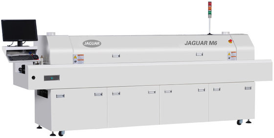 JAGUAR M6 lead free reflow oven machine for led assembly line