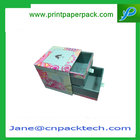 Custom Printed Colorful Rigid Cardboard Boxes Gift Boxes Drawer Type Boxes  Paper Box