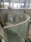 HOT BENDING GLASS, CLEAR,SMALL RADIUS GLASS, 1830*4500mm EXTRA LARGE GLASS BENDING TO SHAPES, FACADES, WINDOWS, ROOFTOPS