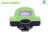 Waterproof IP68 Led Mining Light Head Lamp with Adjustable SS Clip 18 Hours Lighting Time
