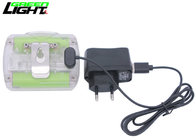13000 Lux Brightest Cordless Mining Lights Cree Led , Miners Lantern Headlamp with USB Charger Li-ion Battery