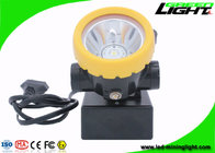 Rechargeable Safety Mining Cap Lamp with Lithium Battery 2.2Ah, All In One Miners Lights for Hard Hats