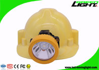 Cordless 0.74W Cree Led Mining Light Head Lamp with 2.2Ah Lithium Ion Battery Outdoor Usage
