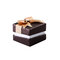 Stylish Design Cardboard Jewelry Gift Boxes With Bow Velvet Foam Insert supplier