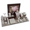 Chocolate Jewelry Display Stands 24 Piece Showing Set With Promotion Photo supplier