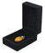 Pearl Bracelet Black Velvet Jewelry Box ROHS Certificated Cufflink Storage Case supplier