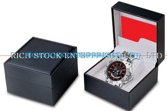 China Football watch boxes/leather watch boxes/leather watch case/watch case supplier