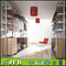 customized size furniture bedroom wooden wardrobe design wardrobe fittings walk in closet supplier