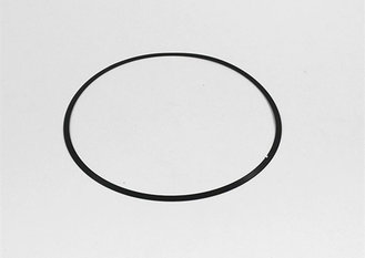 Customized high precision stainless steel cnc turning machining round O ring in black