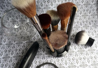 2017 fashion oval makeup brush custom logo make up brushes, toothbrush makeup brush