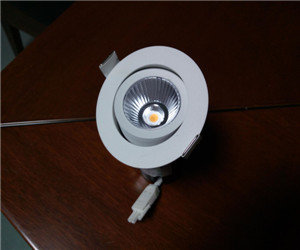 China 15w  960LM  CITIZEN COB DALI dimmable 180 degree rotatable for meat or wood furniture  market or  of LED COB downlight supplier