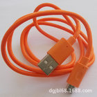 Braided Fabric Micro USB Cable With 1 Meter Nicket Plated Bare Copper