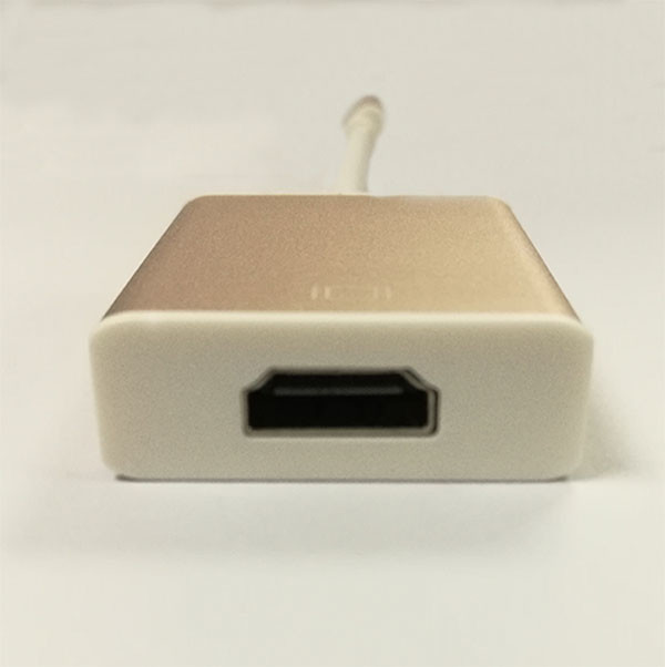 USB 3.1 type C to HDMI male to female converter