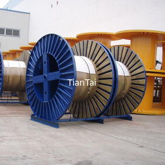 China Good Price Corrugated Steel Bobbin Steel Cable Drum supplier