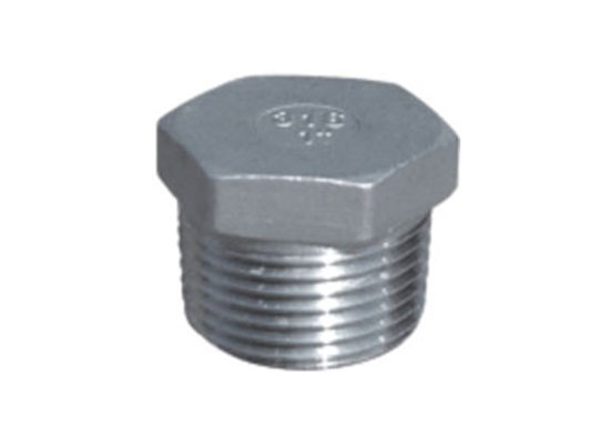 China HEX PLUG Threaded Fitting Stainless Steel Hexagon Plug wholesale supplier