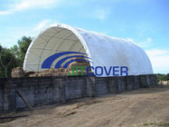 10m Wide Sand Storage Shelter, Fabric Building