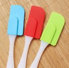 7.5 Inches Detachable Silicone Spatula With PP Material Frosted Handle(Small size)