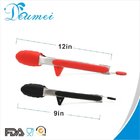 Hot Selling Food Grade Stainless Steel Food Tongs with Stand Silicone Grip