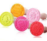New Silicone Cookies Stamp Silicone Biscuit Stamp,Silicone Cake Stamp Set Christmas Cutter