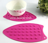 Flexible Safe Iron Rest Pad Heat Resistant Soft Silicone Rubber Mat Stand