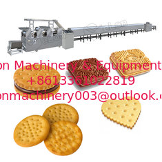 China Automatic industrial sweet taste biscuit making machine production line supplier