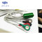 Compatible Nihon Kohden one piece ECG cable 12pin clip IEC/AHA 3-lead cable ECG supplier