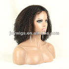 cheap Indain remy hair short curly afro wigs for black women